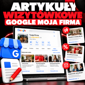 Artykuły wizytówkowe Google Moja Firma