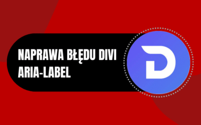 Divi – Jak dodać aria-label do ikonki wyszukiwarki?