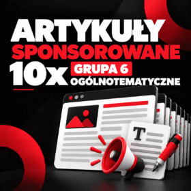 Artykuły sponsorowane x Grupa