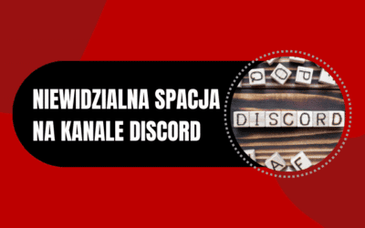Niewidzialna spacja w nazwie kanału Discord