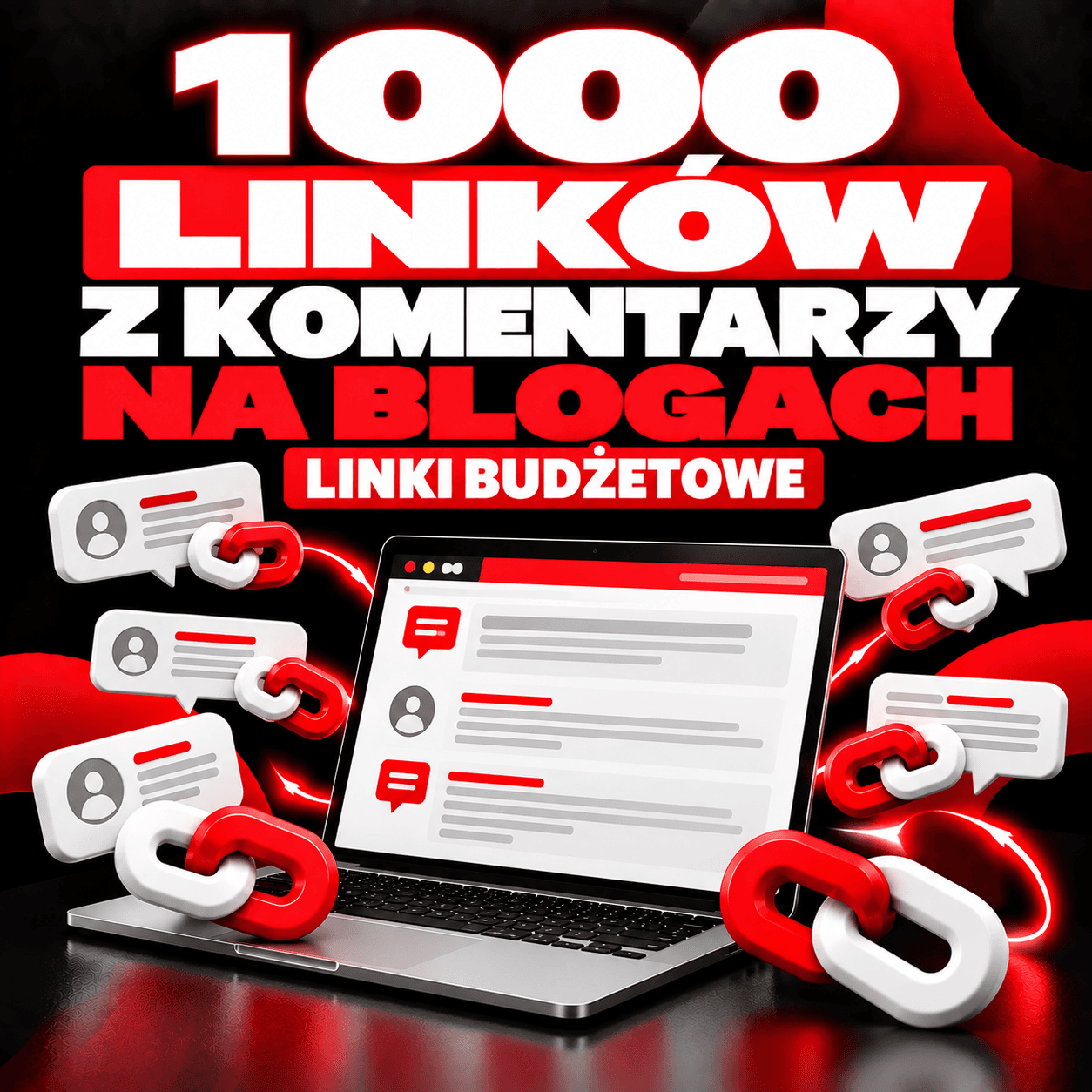 linków z komentarzy na blogach linki budżetowe