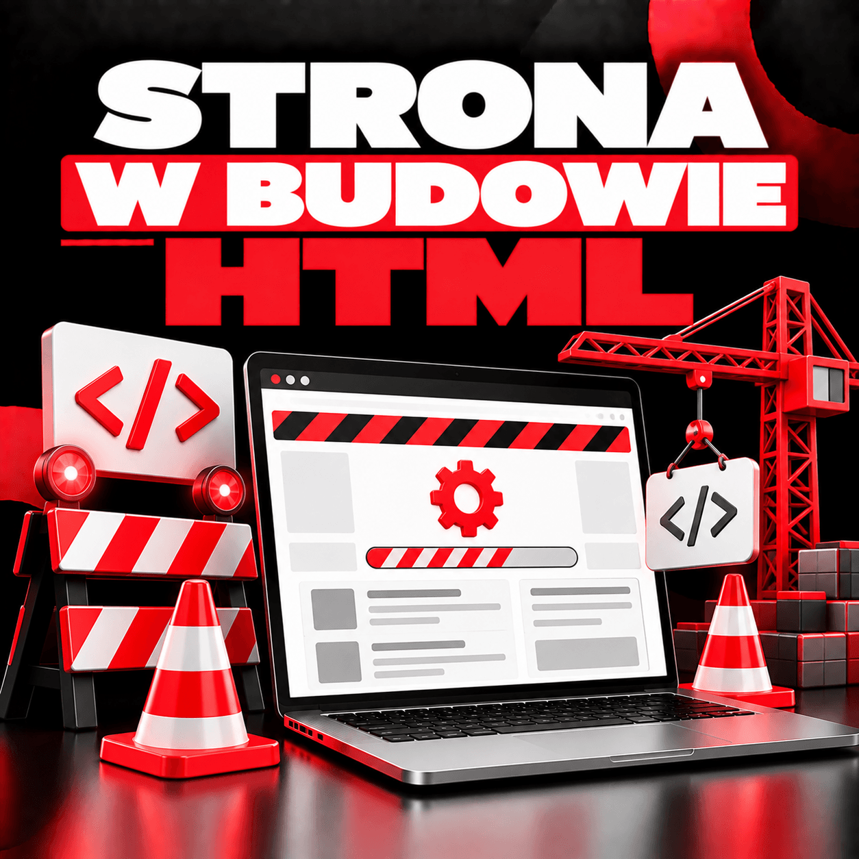 Strona w budowie HTML