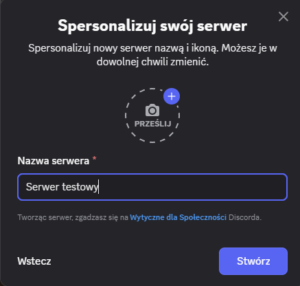 serwet testowy